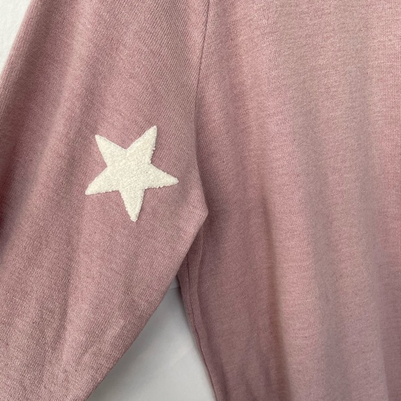 Easel Mauve Star Sweater Large - Picture 3 of 6